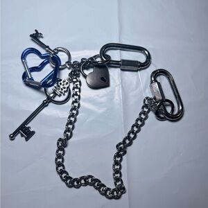 Free People charm keychain / wallet chain – New Without Tags.